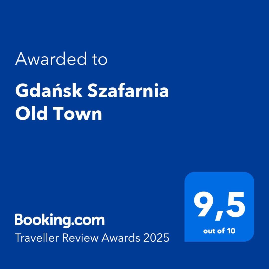 Apartament Gdansk Szafarnia Old Town Zewnętrze zdjęcie